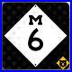 Michigan_M_6_state_route_highway_marker_1969_road_sign_Grand_Rapids_24x24_01_tc