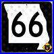 Missouri_state_Route_66_highway_marker_road_sign_Mother_Road_Joplin_1973_16x16_01_myzc