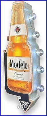 Modelo Retro Marquee LED Sign Perfect Double-Sided Wall Decor for Any Space