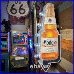 Modelo Retro Marquee LED Sign Perfect Double-Sided Wall Decor for Any Space