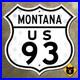 Montana_US_Highway_93_route_shield_road_sign_Missoula_Kalispell_1955_12x12_01_dqlc