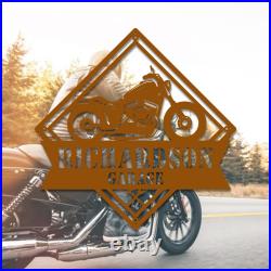 Motorcycle Garage Sign Motorcycle Garage Sign