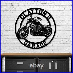 Motorcycle Metal Sign, Harley Davidson Metal Sign