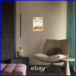 Mrs Claus' Mince Pies Sign, Christmas Cocoa Vintage Metal Poster Tin Sign Chris Mrs Claus' Mince Pies Sign, Christmas Cocoa Vintage Metal Poster Tin Sign Chris