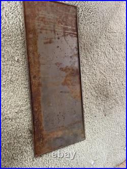 Mummert Sign Co. We Give Excellent Service Vintage Metal/Tin Sign 24 X 10