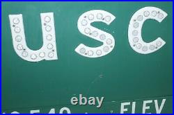 Muscoy California Highway Freeway Metal Sign With Reflectors CA-66