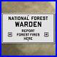 National_Forest_Warden_Report_Fires_Here_highway_road_sign_USFS_Service_21x12_01_qo