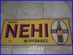 Nehi Metal Sign, 1950s, Vintage, Excellent Condition