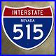 Nevada_Interstate_515_highway_road_sign_Las_Vegas_Henderson_28x24_01_pn