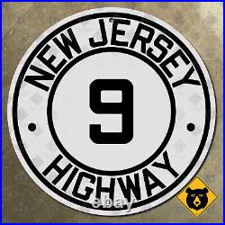 New Jersey Route 9 highway marker Bloomfield Belleville 16x16