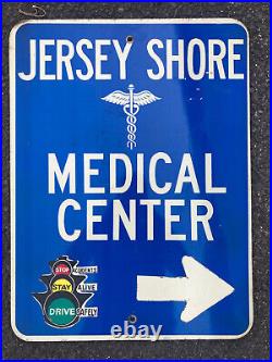New Jersey Shore Medical Center road sign 1966 hospital highway doctor medical
