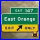 New_Jersey_parkway_exit_147_East_Orange_highway_road_sign_Garden_15x10_01_vlm