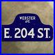 New_York_Bronx_East_204th_street_Webster_avenue_humpback_road_sign_right_22x12_01_xbao