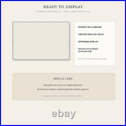 New York City Architectural Wall Art Aluminum Sign
