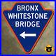 New_York_City_Bronx_Whitestone_Bridge_marker_highway_1965_road_sign_16x16_01_hazu
