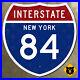 New_York_Interstate_84_highway_route_sign_1957_Newburgh_Fishkill_Brewster_12x12_01_hu