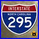 North_Carolina_Interstate_295_highway_route_sign_1961_Fayetteville_21x18_01_ynhl