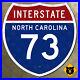 North_Carolina_Interstate_73_highway_route_sign_shield_1957_Asheville_24x24_01_lkdo