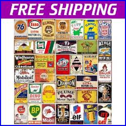 Nostalgic 8x12 Inch Vintage Metal Signs Perfect for Garage, Kitchen & Bar Nostalgic 8x12 Inch Vintage Metal Signs Perfect for Garage, Kitchen & Bar