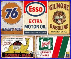 Nostalgic 8x12 Inch Vintage Metal Signs Perfect for Garage, Kitchen & Bar Nostalgic 8x12 Inch Vintage Metal Signs Perfect for Garage, Kitchen & Bar