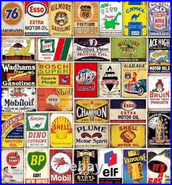 Nostalgic 8x12 Inch Vintage Metal Signs Perfect for Garage, Kitchen & Bar Nostalgic 8x12 Inch Vintage Metal Signs Perfect for Garage, Kitchen & Bar
