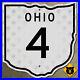 Ohio_State_Route_4_highway_marker_road_sign_Cincinnati_Dayton_1952_15x16_01_tsg