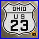 Ohio_US_Route_23_marker_highway_sign_1926_Columbus_Perrysburg_Circleville_12x12_01_xvx