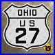 Ohio_US_Route_27_highway_road_sign_Cincinnati_Oxford_1926_16x16_01_tsfj