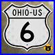 Ohio_US_route_6_highway_road_sign_1948_Cleveland_Grand_Army_Republic_24x24_01_qfo