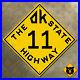 Oklahoma_State_Highway_11_route_marker_road_sign_Tulsa_Blackwell_OK_1924_14x14_01_pk