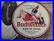 Old_Vintage_1953_Budweiser_Beer_Porcelain_Heavy_Metal_Bar_Sign_Brewery_01_ip