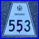 Ontario_provincial_secondary_route_553_highway_road_sign_1980s_Canada_DDIL_01_kx