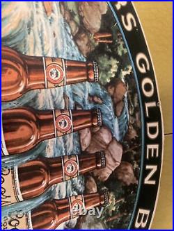 Original Coors 2003 Metal Sign Coors Golden Beer
