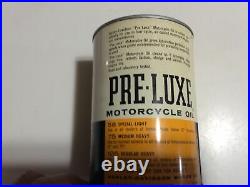 Original Nice Shape Vintage Metal Harley Davidson Pre-Luxe Motorcycle Oil CAN
