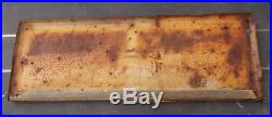 Original Vintage 1950's McCreary Tires Metal Sign 46 x 16 Rustic FREE SHIPPING
