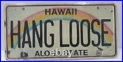 Pacifica Island Art \uD83D\uDD256in x 12in \uD83D\uDD254 Vintage Hawaiian Embossed License Plate\uD83D\uDD25