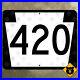 Pennsylvania_Route_420_highway_road_sign_1961_Folsom_Prospect_Park_20x16_01_uco