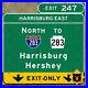 Pennsylvania_Turnpike_Harrisburg_Hershey_road_highway_freeway_sign_12x12_01_lmpt