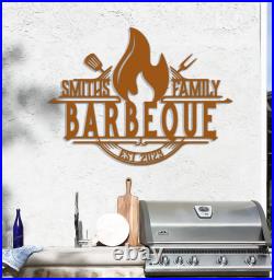 Personalized Barbeque Sign