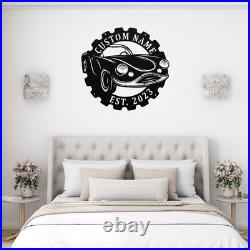 Personalized Classic Car Metal Sign Custom Vintage Car Decor Gift for Car Lovers Personalized Classic Car Metal Sign Custom Vintage Car Decor Gift for Car Lovers
