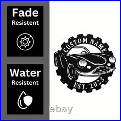 Personalized Classic Car Metal Sign Custom Vintage Car Decor Gift for Car Lovers Personalized Classic Car Metal Sign Custom Vintage Car Decor Gift for Car Lovers