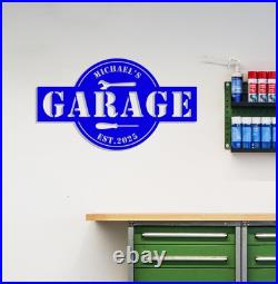 Personalized Garage Sign