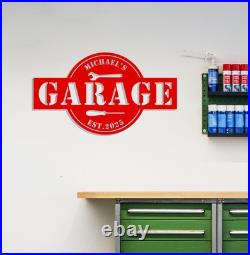 Personalized Garage Sign