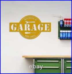 Personalized Garage Sign