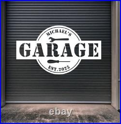 Personalized Garage Sign