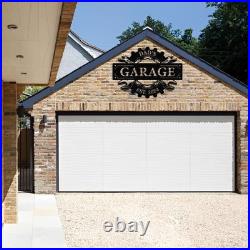 Personalized Hanging Garage Sign, Custom Garage Outdoor Decor, Metal Garage Signs