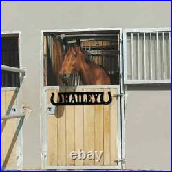 Personalized Horse Stall Name Plate Horse Stall Sign Horse Name Sign Horse Farm
