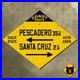 Pescadero_Santa_Cruz_California_CSAA_highway_road_sign_AAA_Coast_Route_17x13_01_hxii