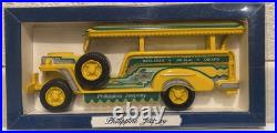 Philippines Jeepney Metal 2d Signage Vintage Collectible Nos Htf Sealed D-3089