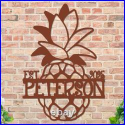 Pineapple Name Sign